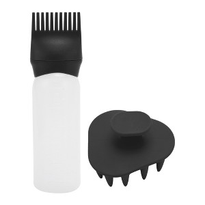 Unique Bargains Hair Shampoo Brush 3.15"x3.15"1 Set - 1 of 4