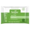 Simple Kind to Skin Facial Wipes - Unscented - 25ct - 2 of 4