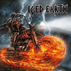 Iced Earth - Hellrider - Red/yellow/black Splatter (Vinyl) - 1 of 1