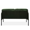 CAVINAS Comfy Sofa Upholstered Fabric Small Couches for Bedroom, Apartment, Living Room - 3 of 4