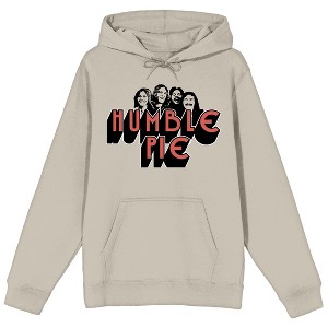 Humble Pie Rock Band Logo Women's Natural Graphic Hoodie - 1 of 2