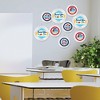 Big Dot of Happiness Thank You Teachers - Hanging Teacher Appreciation Tissue Decoration Kit - Paper Fans - Set of 9 - 2 of 4