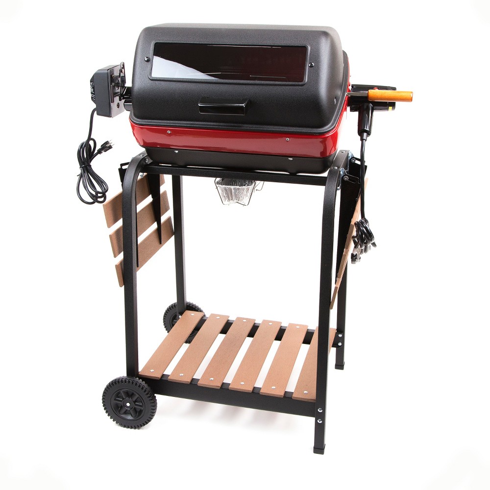 UPC 042952036546 Electric Grill Meco Black Red
