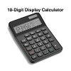 TRU RED Staples 10 -Digit Battery/Solar Powered Basic Calculator Black (ST240-CC) - 2 of 4