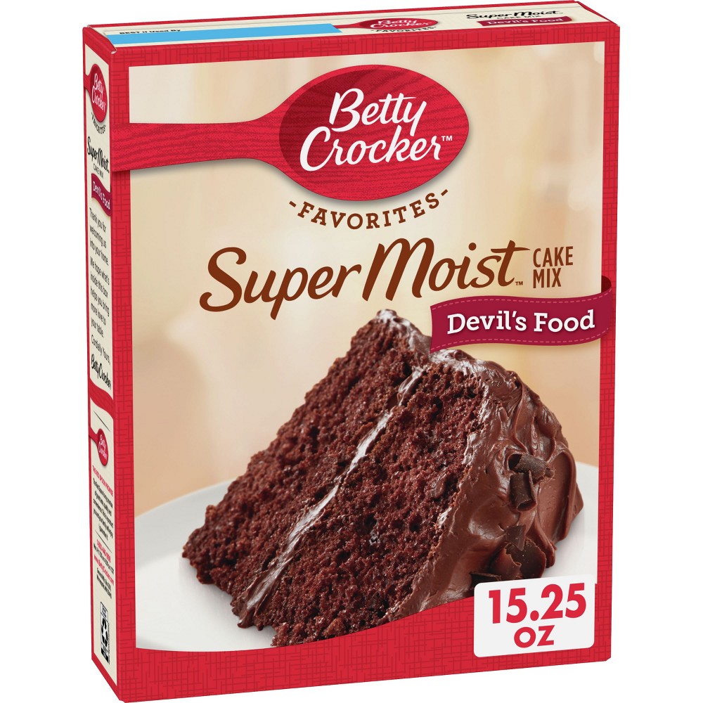 UPC 016000409828 product image for Betty Crocker Supermoist Devil Food Cake Mix - 15.25oz | upcitemdb.com