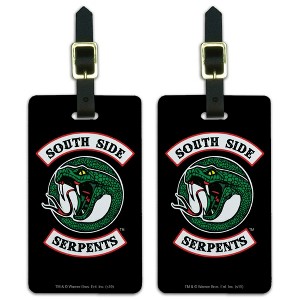 Riverdale South Side Serpents Luggage ID Tags Set of 2 - 1 of 4