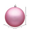 Vickerman Pink Ball Ornament - 2 of 4