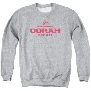 Us Marine Corps Oorah Adult Crewneck Sweatshirt - 1 of 4