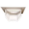 Monoprice 2-Gang Recessed Low Voltage Cable Wall Plate - White - 3 of 4