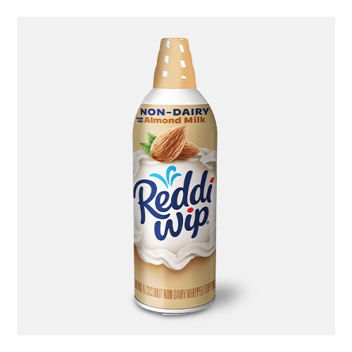 Reddi-wip Almond Milk Non-Dairy Whipped Cream - 6oz, Reddi-wip Original Whipped Dairy Cream Topping - 6.5oz
