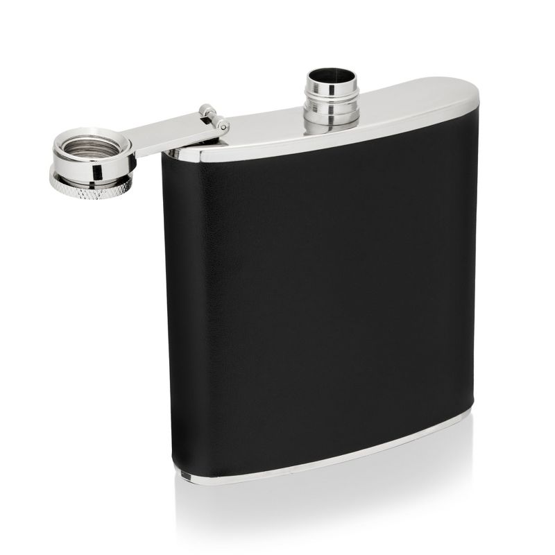 True Stainless Steel Flask  with Funnel, 6 of 8