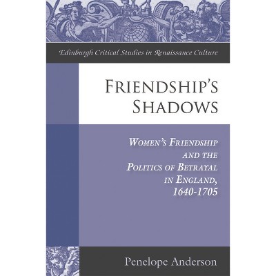 Friendship's Shadows - (Edinburgh Critical Studies in Renaissance Culture) by  Penelope Anderson (Hardcover)