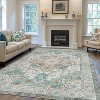 Abynow Faded Medallion Indoor Area Rug - 2 of 4