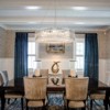 LLHZSY 8-Lights Crystal Pendant Chandelier for Dinning Room Living Room-26" -Chrome - 3 of 4