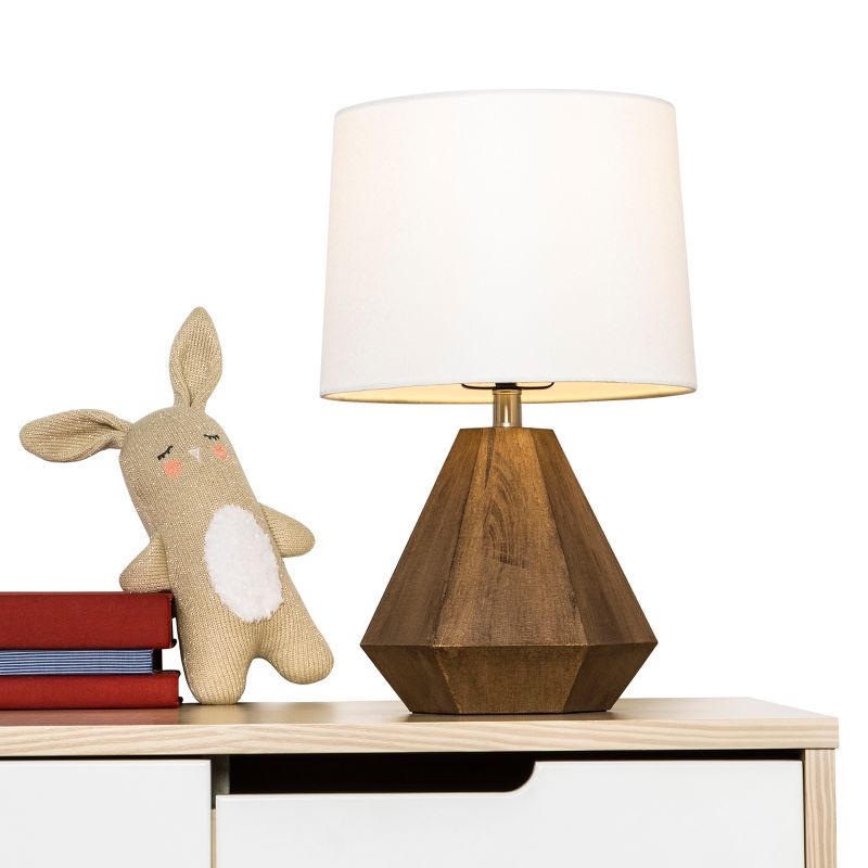Wood-Like Table Lamp (Includes LED Light Bulb) - Brown - Cloud Island&#8482;, 4 of 8