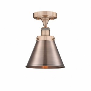 Appalachian - 1 Light Semi-Flush Mount In Traditional Style-9.88 Inches Tall and 8 Inches Wide - 1 of 1