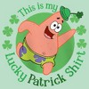 Girl's SpongeBob SquarePants St. Patrick's Day This is my Lucky Patrick Shirt T-Shirt - 2 of 4