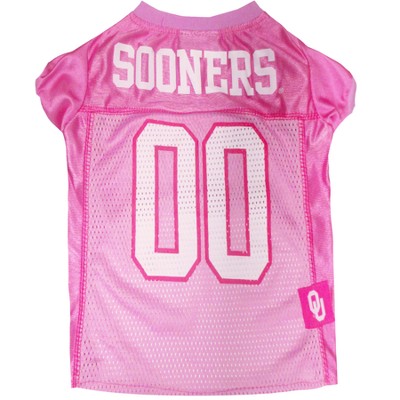 NCAA Oklahoma Sooners Pink Jersey - M