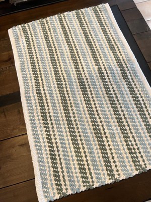 Striped Chenille Bathroom Rugs – Tafts