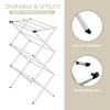 SUGIFT Folding Clothes Drying Rack, Dry Laundry and Hang Clothes,Towel Rack for Storage, White - 4 of 4