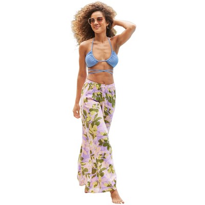 VENUS Womens Palazzo Cover-Up Pant