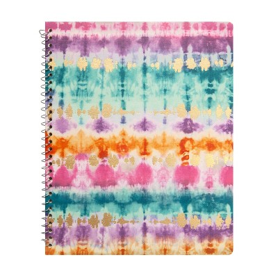 Spiral Notebook 1 Subject College Ruled Tie Dye 1 - greenroom