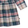 Modern Moments™ by Gerber Toddler and Kid Girls' Collared Dress, Orion Blue Plaid - 4 of 4