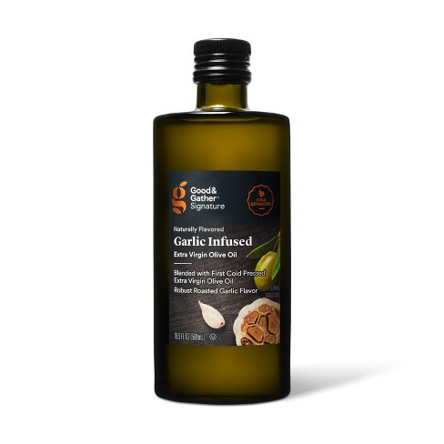 Garlic Infused Extra Virgin Olive Oil - 16.9 fl oz - Good & Gather™ - image 1 of 2