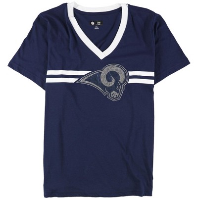 G-III Sports Womens St. Louis Rams Embellished T-Shirt