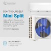 MRCOOL DIY 24,000 BTU Ductless Mini Split Air Conditioner & Heat Pump, 115V 5th Generation WiFi Smart Control AC & Heater w/ Remote & Quiet Operation - 2 of 4