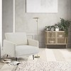 Nebula Vortex 37.5''Mid-Century Wide Accent Chair,Modern Oversized Armchair for Living Room(Yellow) - 4 of 4