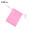 Unique Bargains Velvet Wedding Favor Party Small Jewelry Drawstrings Pouches Gift Bags - 3 of 4