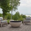 Jensen Co. Caro Large Aluminum Fire Bowl Lid Black - 4 of 4