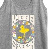 Women's - Peanuts - Retro Floral Woodstock Graphic Racerback Tank - 2 of 4