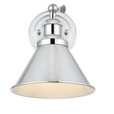 Elegant Lighting Bentley 1 light Chrome Bath Sconce