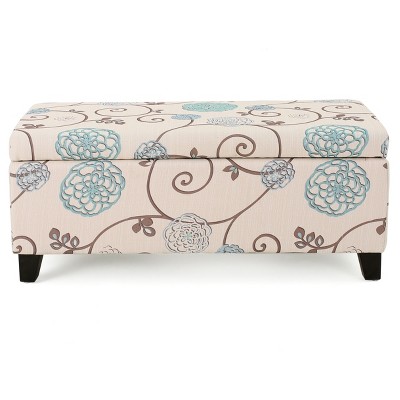 target white ottoman