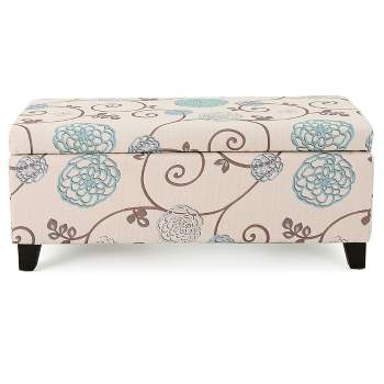 Breanna Storage Ottoman - Christopher Knight Home