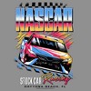 Womens NASCAR Stock Car Racing Daytona Beach Racerback Tank - 2 of 4