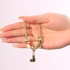 Disney Minnie Mouse Fashion 7" Charm Bracelet with Heart, Bow, and Crystal Beads - 4 of 4