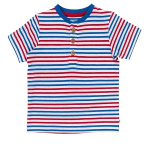 RuggedButts Boys Short Sleeve Knit Henley - 1 of 4