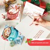 Joyfy 72-Pack Christmas Greeting Cards – Hot Cocoa-Themed Holiday Cards with Envelopes (6.25" x 4.625") - 4 of 4