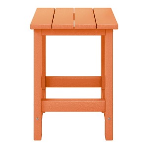 WestinTrends Malibu Kids Outdoor Patio Furniture HDPE Adirondack Square Side Table - 1 of 4