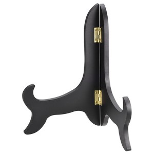 Unique Bargains Wood Folding Picture Frame Decorative Easels or Stands 2 Pcs - 1 of 4
