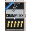 Trends International NBA San Antonio Spurs - Champions 23 Framed Wall Poster Prints - 3 of 4