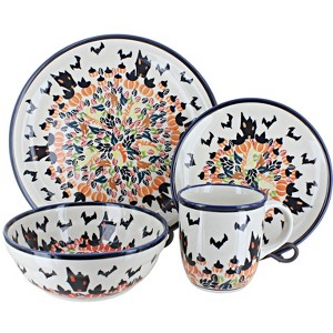 Blue Rose Polish Pottery Zaklady Dinnerware (4 PC) - 1 of 1