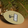 Lindenwood University Secondary Logo Aluminum Holiday Christmas Tree Ornament - 4 of 4