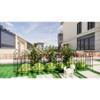 Dolonm 14-Panel Metal Garden Fence 24"H x 20.4"L - Rustproof, Moveable Pet Barrier for Yard, No Tools Needed - 3 of 4