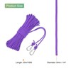 Unique Bargains Hollow Braided Polypropylene Anchor Rope with Hook for Marine Life Boat - 2 of 4