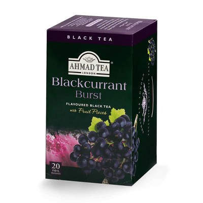 Ahmad Tea Blackcurrant Burst Black Tea 20ct tea bags