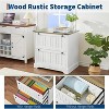 File Cabinet with 2 Drawers,30" Farmhouse Filing Cabinets with Hanging File Folders - 2 of 4